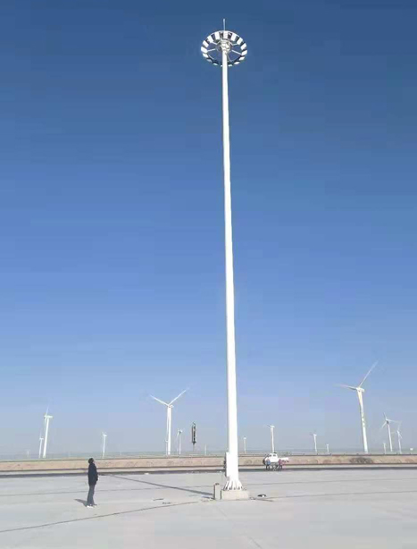 瓜州高速路服务区称多高杆灯项目