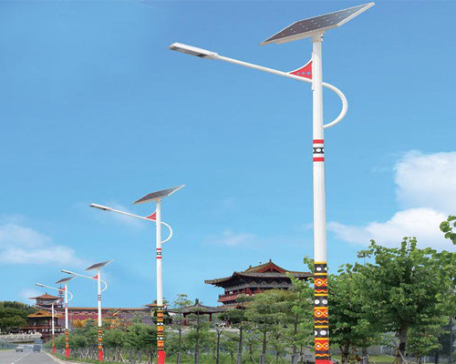 称多民族特色路灯